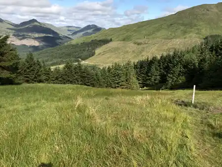 Running route on the Ardgoil penisula