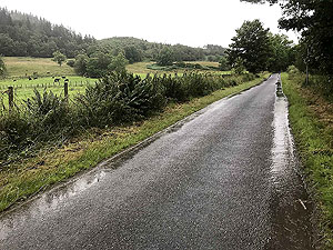 Strathearn marathon. Starts off flat, for a short time