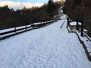 Aberfoyle past the tower. Image from Aberfoyle past the tower