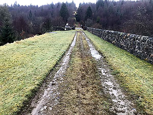 Aberfoyle past the tower. Image from Aberfoyle past the tower