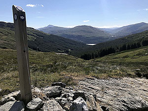 Ardgoil peninsula. Towards Loch Long