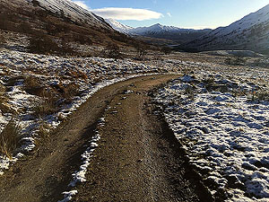 Glen Finglas loop. Keep going up