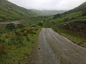 Glen Finglas loop.  A climbing outlook