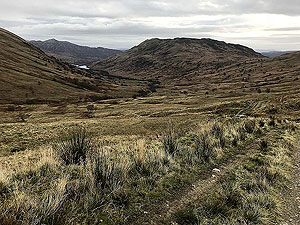 Glen Finglas loop. View improves with the height