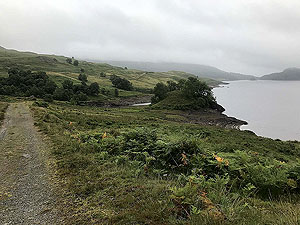 Glen Finglas loop. Looking back