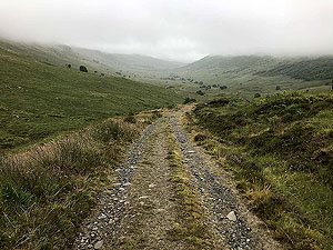 Glen Finglas loop. Road stretches out for a long way