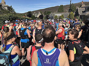 Lairig Grhu hill race. From here only 43KMs to go.