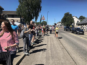 Lairig Grhu hill race. Old finish line.
