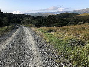 Glen Fruin to Loch Long.