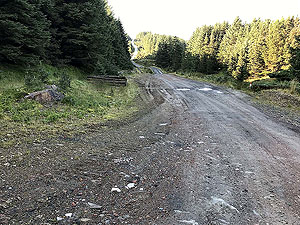 Glen Fruin to Loch Long.