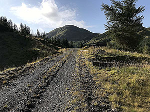 Glen Fruin to Loch Long. Last high point, other direction.