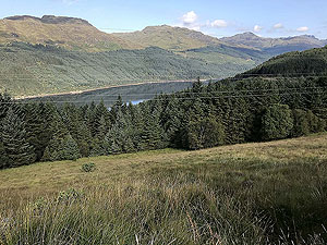 Glen Fruin to Loch Long.
