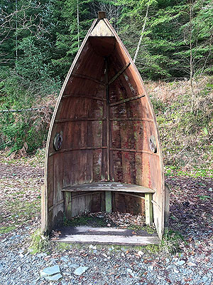 Aberfoyle to Loch Venachar. An unusual seat if you need it