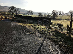 Helensburgh - Glen Fruin. View back down the glen