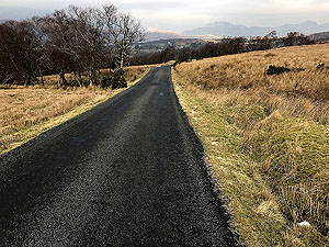 Helensburgh - Glen Fruin. Arrochar alps in the distance