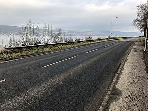 Helensburgh - Glen Fruin. Looking back up the loch before entering Rhu