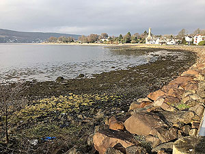 Helensburgh - Glen Fruin. The village of Rhu