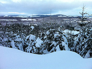 Firmounth. Deeside in winter