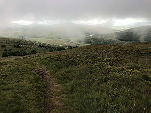 Glen Sherup loop. Looking back