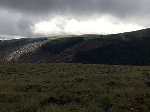 Glen Sherup loop. Dramatic skyline