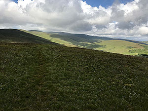 Glen Sherup loop. No cairn on Ben Shee
