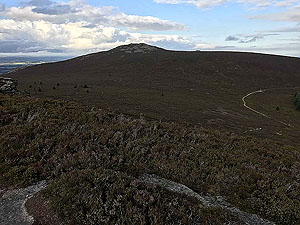 Bennachie. Slightly off this route