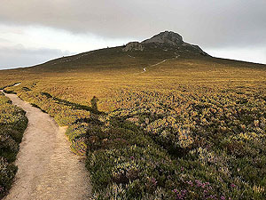 Bennachie. Getting close to the last climb