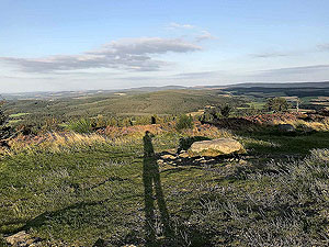 Scolty hill and more. From the hill top
