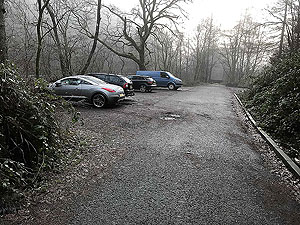 Ben Ledi. One of the small parking areas