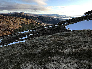 Ben Ledi. Boggy section