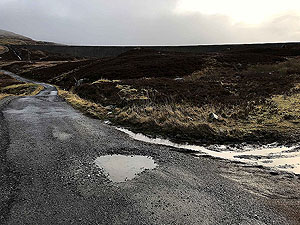 Killin - Lochan Breaclaich. This part did feel like the middle of nowhere