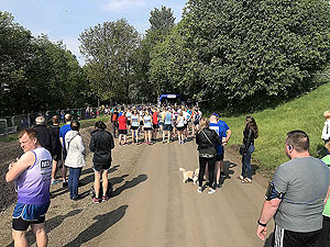 Shettleston 10K. The old start line.