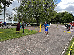 Shettleston 10K. The finish