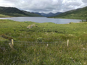 Kinlochard 5 lochs. From the road