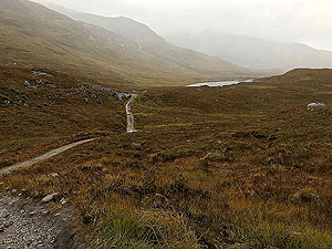 Glen Affric. Looking back