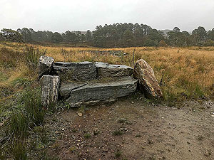 Glen Affric. A rather cold seat