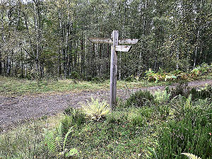 Coire an Loch loop. The junction for the final section