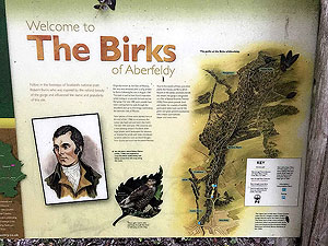 Craig Hill loop. Information sign