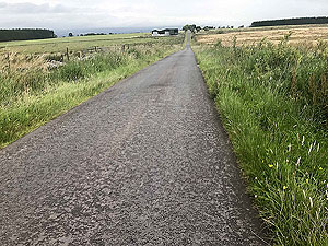 Sheriffmuir loop. Farm in the distance