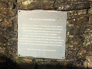 Sheriffmuir loop. Information aboout the Battle of Sherifmuir