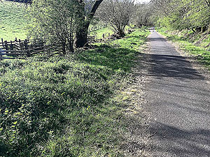 Sheriffmuir loop. Arriving at back of Bridge of Allan