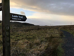 Sheriffmuir loop. Well signposted