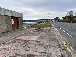 Small 3 Lochs loop. Pavement from Kidston park and water treatment plant