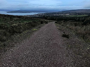 Run Ben Bouie loop. : Helensburgh in view