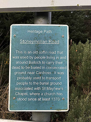 Run Ben Bouie loop. : The Coffin Raod