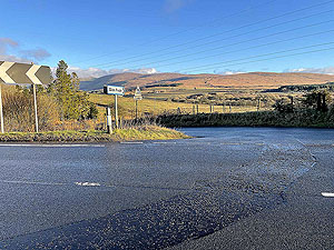Run Ben Bouie loop. : Entrance to Glen Fruin