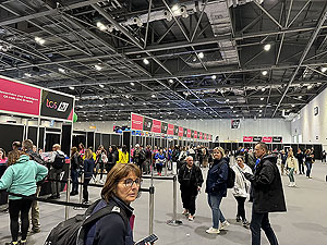 London marathon : Bib pick up