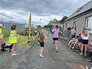 Harris half marathon :Finish line