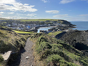 Portpatrick : Looking down on Portpatrick