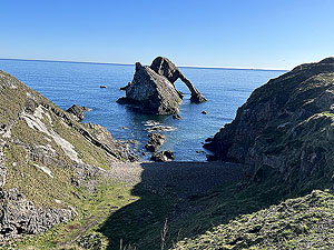 Findochty : Bow Fiddle rock